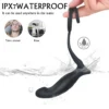VIBRADOR WANDERING ANILLO - 9 FUNCIONES - RECARGABLE - 14CM X 12CM