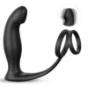VIBRADOR WANDERING ANILLO - 9 FUNCIONES - RECARGABLE - 14CM X 12CM