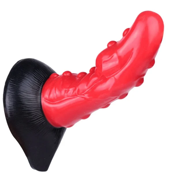 DILDO CON SOPAPA EDDIE - LIQUID SILICONE -
