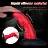 DILDO CON SOPAPA EDDIE - LIQUID SILICONE -