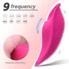 VIBRADOR TANGA PETAL - RECARGABLE 9 FUNCIONES - CONTROL REMOTO