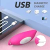 VIBRADOR TANGA PETAL - RECARGABLE 9 FUNCIONES - CONTROL REMOTO
