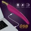 VIBRADOR CLITORIS DO-RE-MI 9 FUNCIONES USB RECARGABLE 21CM X 3CM