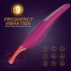 VIBRADOR CLITORIS DO-RE-MI 9 FUNCIONES USB RECARGABLE 21CM X 3CM