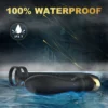 VIBRADOR KINGS LANDING DOBLE PENETRACION ANAL RECARGABLE