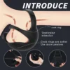 VIBRADOR CHAD TESTICULO 9 FUNCIONES RECARGABLE CONTROL REMOTO