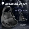 VIBRADOR CHAD TESTICULO 9 FUNCIONES RECARGABLE CONTROL REMOTO