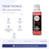 GEL LUBRICANTE INTIMO RUBY ACIDO HIALURONICO Y ARGAN 80 ML