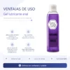 GEL LUBRICANTE ANAL ROSAS 200ML