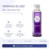 GEL LUBRICANTE ANAL ROSAS 80ML