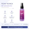 WET GEL INTIMO LUBRICANTE ANAL