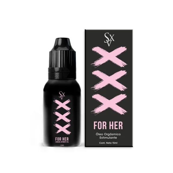 ACEITE ÓLEO ORGÁSMICO ESTIMULANTE XXX FOR HER - 15ML