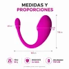 VIBRADOR PUNTO G ZENITH CON CONTROL POR APP Y 9 MODOS