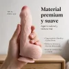 CONSOLADOR PELLIZCABLE REALISTA MAXIMUS TESTICULOS Y SOPAPA  22 CM