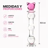 GLASS DILDO MAJESTIC GLOW