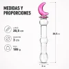 GLASS DILDO ECLIPSE