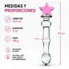 GLASS DILDO STELLAR TOUCH