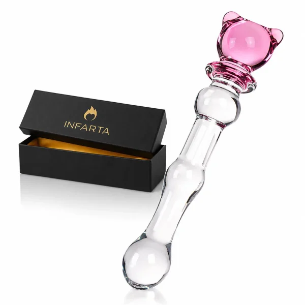 GLASS DILDO GLASS TEDDY
