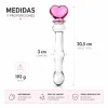 GLASS DILDO ETERNAL CUPID