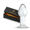 GLASS ANAL PLUG  CRYSTALDROP