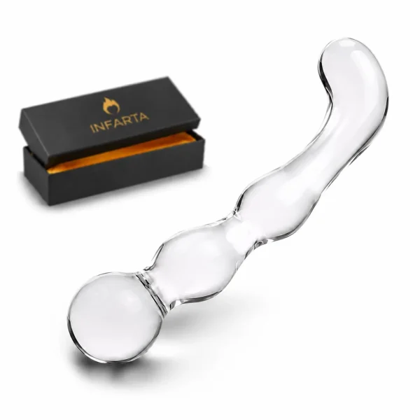 GLASS DILDO CRYSTAL-G