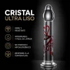GLASS DILDO SCARLET KISS