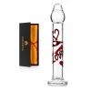 GLASS DILDO SCARLET KISS