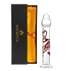 GLASS DILDO SCARLET KISS