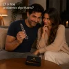 GLASS ANAL DILDO BUBBLE GLOW