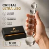 GLASS ANAL DILDO BUBBLE GLOW