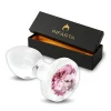 GLASS ANAL PLUG  GEMMA ROSA SMALL