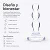 GLASS ANAL PLUG  GLASELIA
