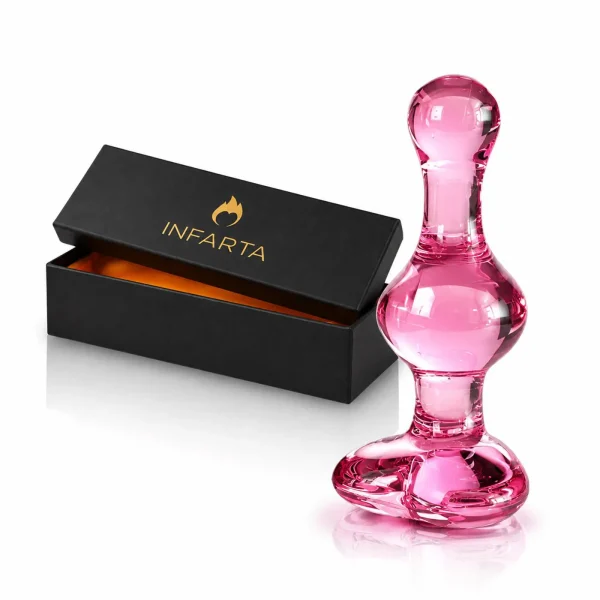 GLASS ANAL DILDO  EROSGLAS